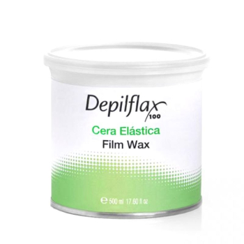 DEPILFLAX 100 ELASTYCZNY WOSK DO DEPILACJI PUSZKA 500ML NATURALNY